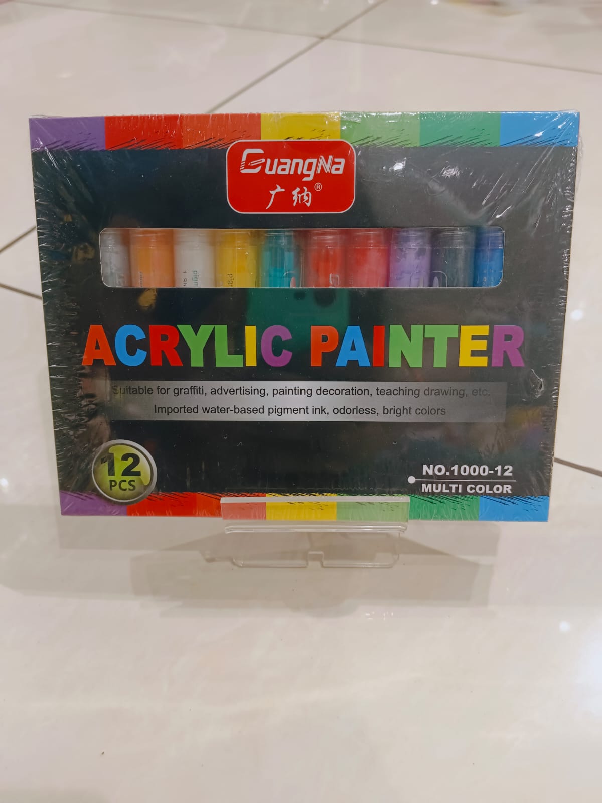 Acrylic Painter Marker Set 12 Pcs